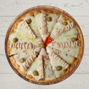 pizza de palmitos